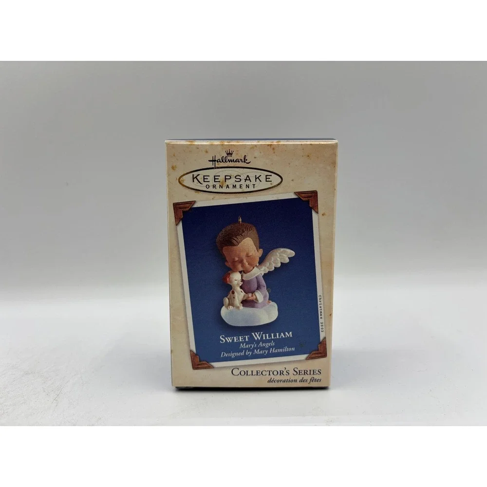 Hallmark Keepsake Ornament 2003 Sweet William Mary's Angels 16th in Series